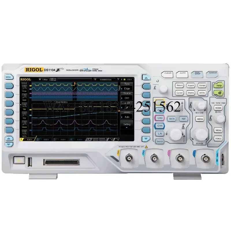 Digital Storage Oscilloscope 4 Channel 100Mhz - Wmwmnu Dijital Depolamalı Osiloskop DS1104Z Plus