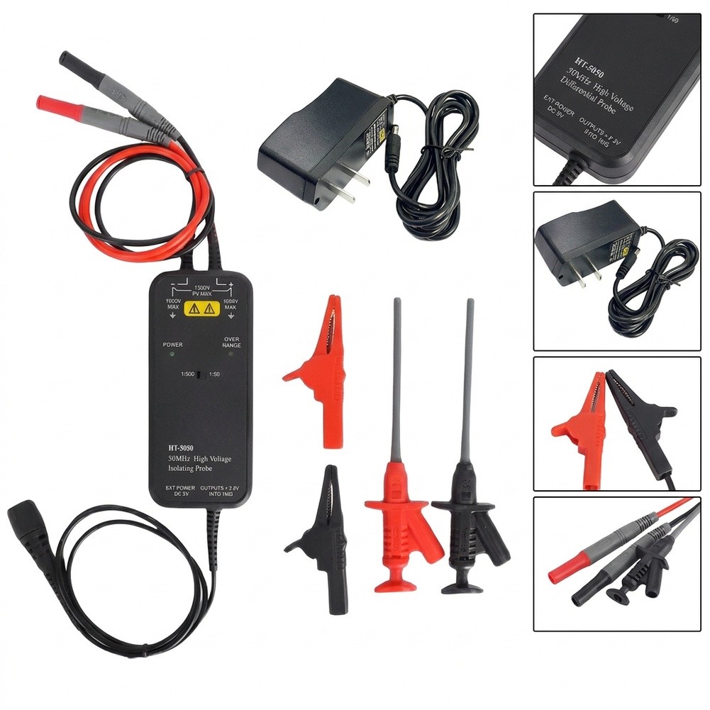 HT8050 HT8100 Yüksek Gerilim D - High Voltage Differential Probe 100Mhz 1300V incelemesi ve fiyatı