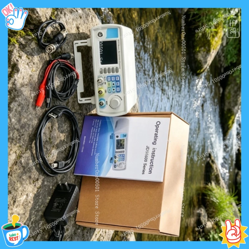 JDS6600 15/30/40/50/60MHz DDS  - Dual Channel Arbitrary Waveform Function Generator 60Mhz incelemesi ve fiyatı