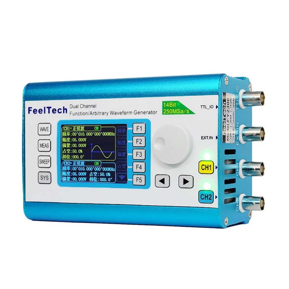 FY2300H Serisi DDS Fonksiyonlu - Dual Channel Arbitrary Waveform Function Generator 60Mhz incelemesi ve fiyatı