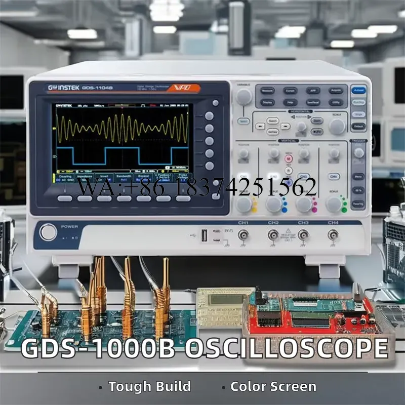 GDS-1104B 4 Kanallı 100MHz Dij - Digital Storage Oscilloscope 4 Channel 100Mhz incelemesi ve fiyatı